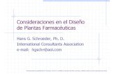 Consideraciones en el Diseño de Plantas Farmacéuticas