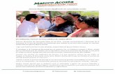 02-05-15 Anuncia Maloro Acosta dignificación de comunidades rurales