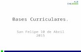 Bases Curriculares Sanfelipe