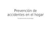 Prevención de Accidentes en El Hogar