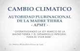 Cambio Climatico APMT IBCE
