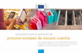 Guía Práctica Proceso Europeo Escasa Cuantía