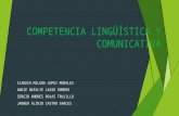Competencia Lingüística y Comunicativa