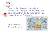 OtakeLuis Modelo de Inteligencia Gestión Universidades Peruanas