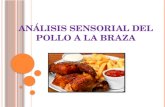Análisis Sensorial Del Pollo a La Braza