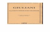 156198106 23 Estudios Escogidos Para Guitarra Mauro Giuliani