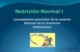 1. Historia de La Nutricion. Antropometria