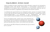Equilibrio ácido-base