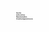 Solera.serie Literatos
