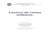 Lectura de cartas militares