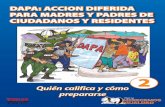 DAPA: acción diferida para madres y padres de ciudadanos y residentes