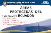 Areas protegidas del ecuador