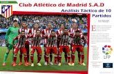 Club Atletico de Madrid Sadanalisis Tactico de 10 Partidos (1)