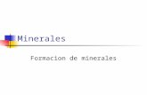 4.1Formacion de Minerales