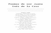 Poemas de sor Juana InÃ©s de la Cruz