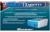 Ficha Comercial Autoclave Maxitherm 8 Litros