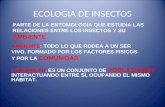 Ecologia de Insectos i