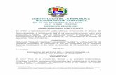 Constitucion de La Republica Bolivariana de Venezuela Con Exposicion de Motivos