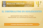 El Ciberbullying en Adolescentes
