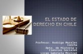 El Estado de Derecho en Chile Clase