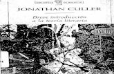 Breve Introducción a La Teoría Literaria- Jonathan Culler