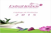 Catálogo Extraherbos 2015