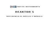 Reaktor 5 Module and Core Reference Spanish