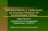 8.- Equipos Básicos en Inmunología Clínica