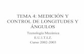 METROLOGIA Longitudes y Angulos