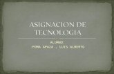 ASIGNACION DE TECNOLOGIA.ppt