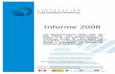 Informe Latinobarometro 2008