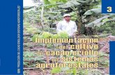 implementacion del cultivo de cacao criollo en sistemas agroforestales