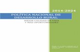 Política Nacional de Desarrollo Rural 2014-2024 (Comité Técnico Interministerial).pdf