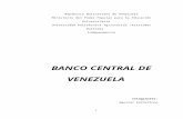 Banco Central de Venezuela Trabajo