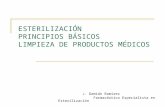 Esterilización Principios Básicos Limpieza de Productos Médicos1.2009