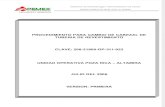 Cambio de Cabezal de Tuberia de Revestimiento 208-21800-Op-311-022