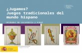 Juegos Tradicionales- Cartas,Etc.consejeria de Educacion