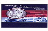 Manual Del Reloj Mecanico Por Pedro Izquierdo