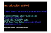 Introduccion a Ipv6