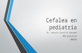 Cefalea en Pediatria
