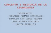 Concepto de ciudadania e historia Ciudadania