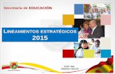 Lineamientos 2015 Secretaría de Educación Pereira.