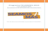 Programa Lista SEAMOS MÁS - Feuandes 2015