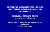 Criterios Diagnósticos de Los Tgd (Quito)