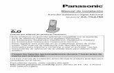 Panasonic kx-tga750 en español