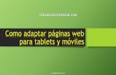 Como Adaptar Páginas Web Para Tablets y Móviles