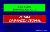 Tema 07 Clima Organizacional Clases