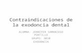 Contraindicaciones de la exodoncia dental (yurumi).pptx