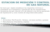 Estacion de Medición y Control de Gas Natural
