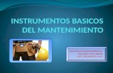 3 Instrumentos Basicos Del Mantenimiento